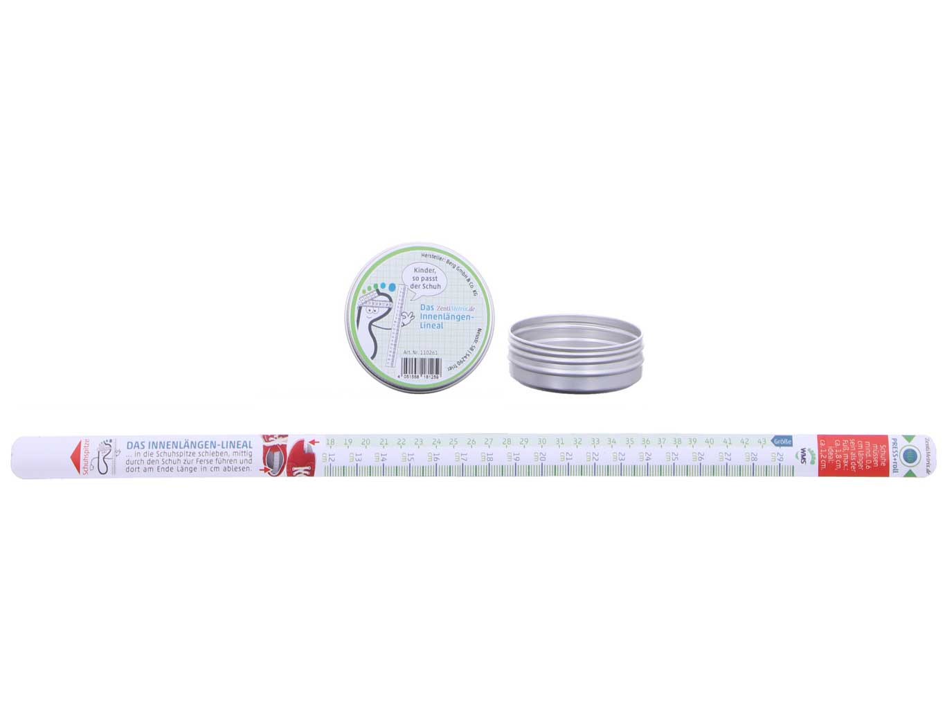 ZentiMetrix® Innenlängenlineal