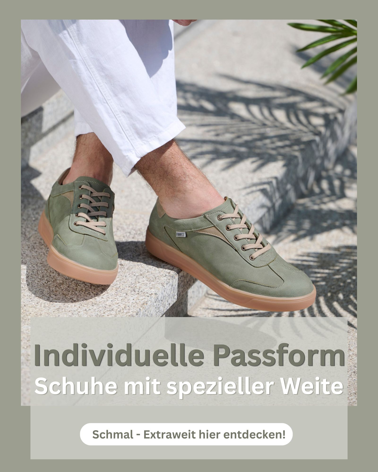 Schuhe mit individueller Passform in Schmal, Mittel, Weit oder Extraweit online kaufen