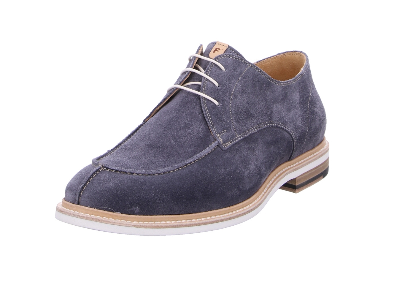 Floris Casual Light Blue Suede