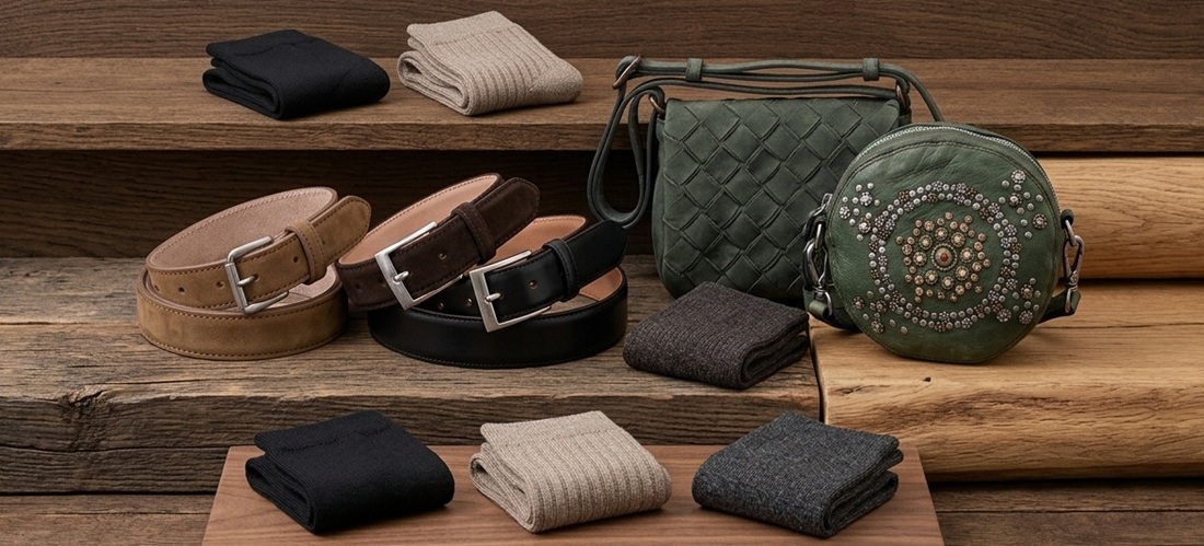 Guertel, Socken & Taschen online kaufen