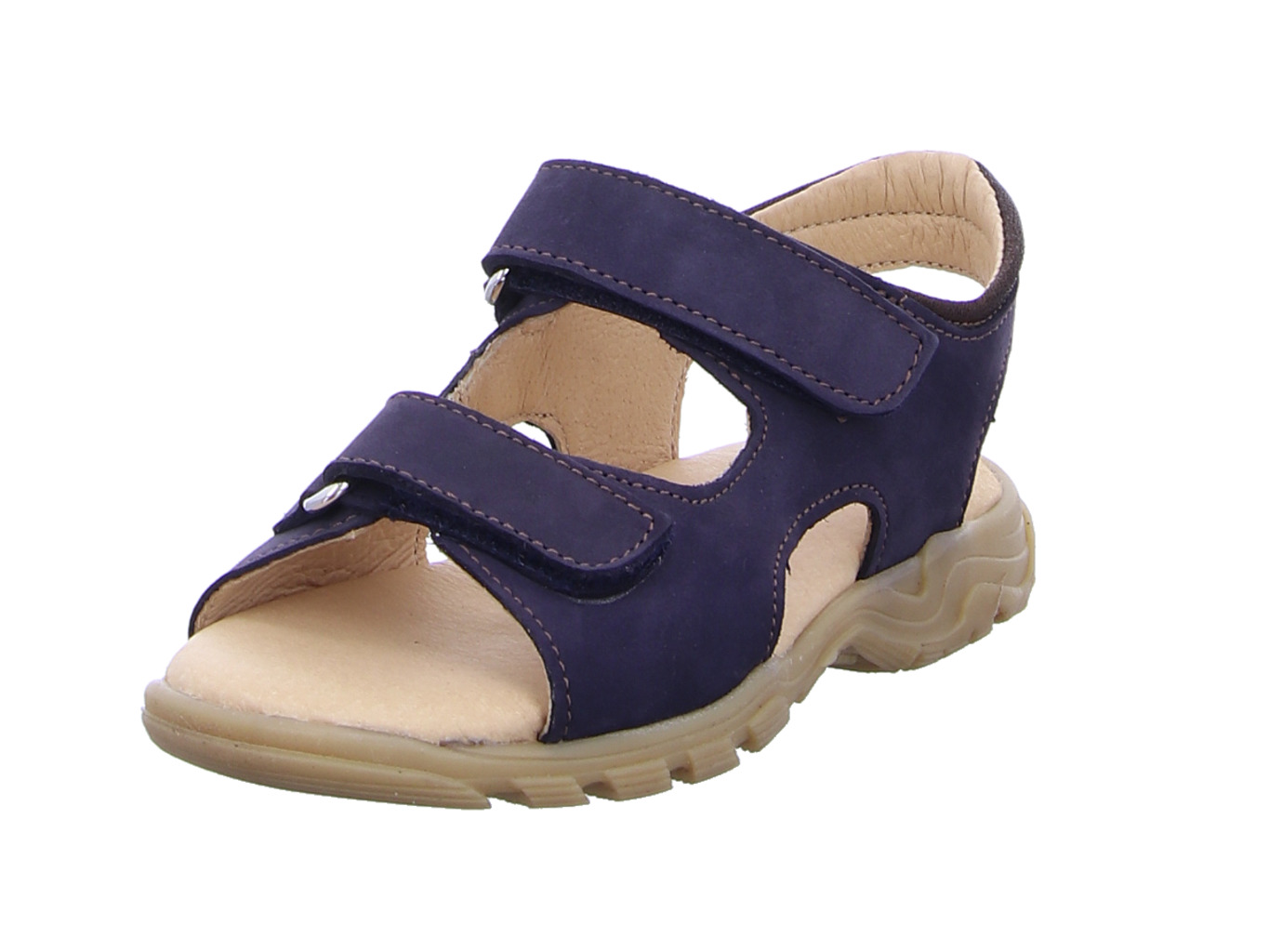 Ki.-Sandalen blau kombin