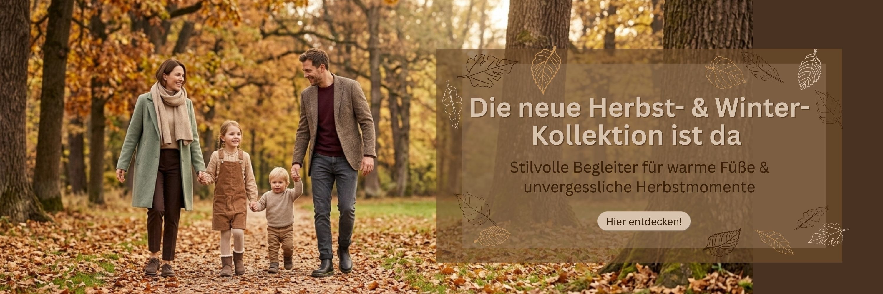 Neue Herbst-Winterschuhe für Damen, Herren & Kinder online kaufen