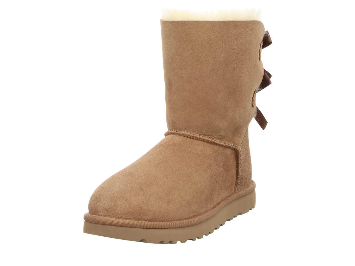 Amazon Stiefeletten Hell Damen UGG UGG Bailey Bow II Braun Hell